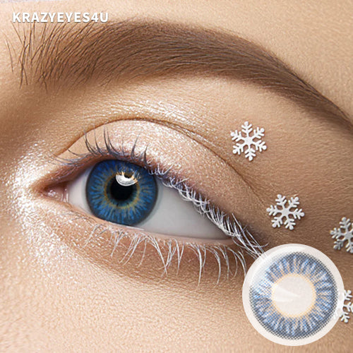 Natural Blue - KRAZYEYES4U - Color Contact Lens