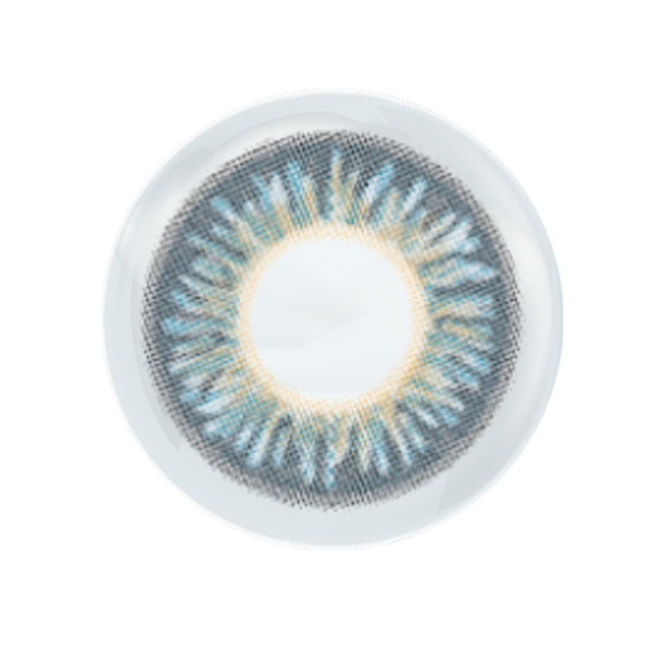 Natural Topaz Blue - KRAZYEYES4U - Color Contact Lens
