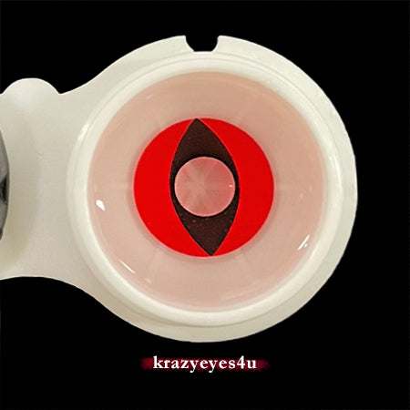 Red cat - KRAZYEYES4U - Color Contact Lens